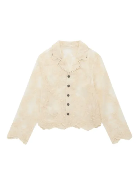 Renli Su floral-lace jacket