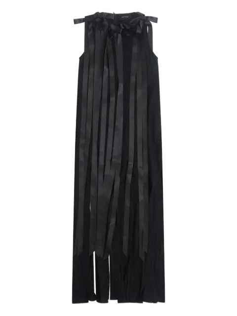 Simone Rocha unbounded ribbon detail maxi dress