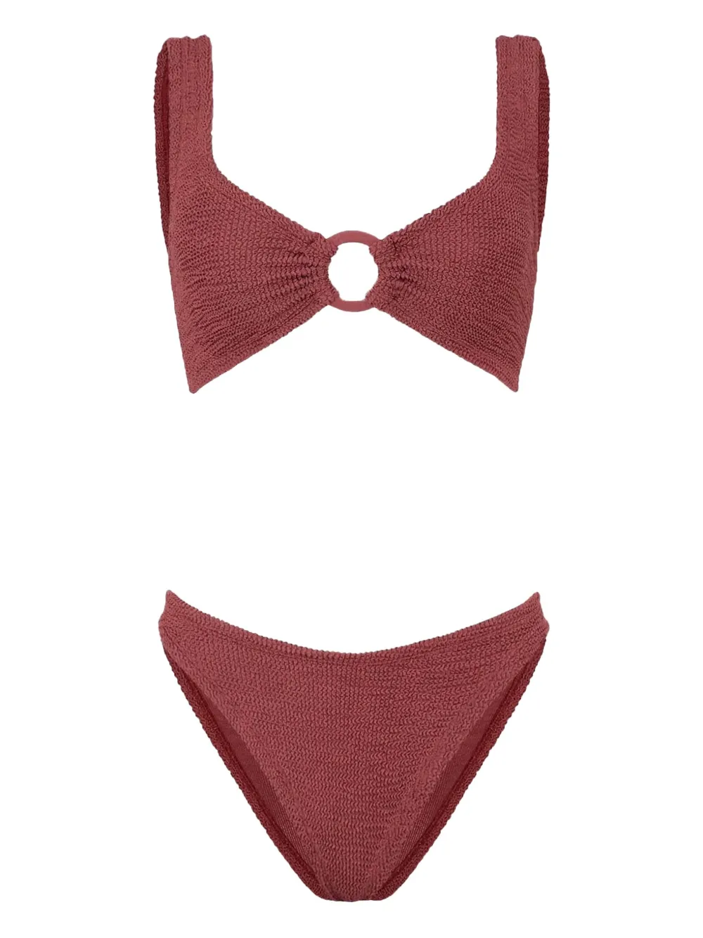 Hunza G ring-detail bikini | Pink | Image 1