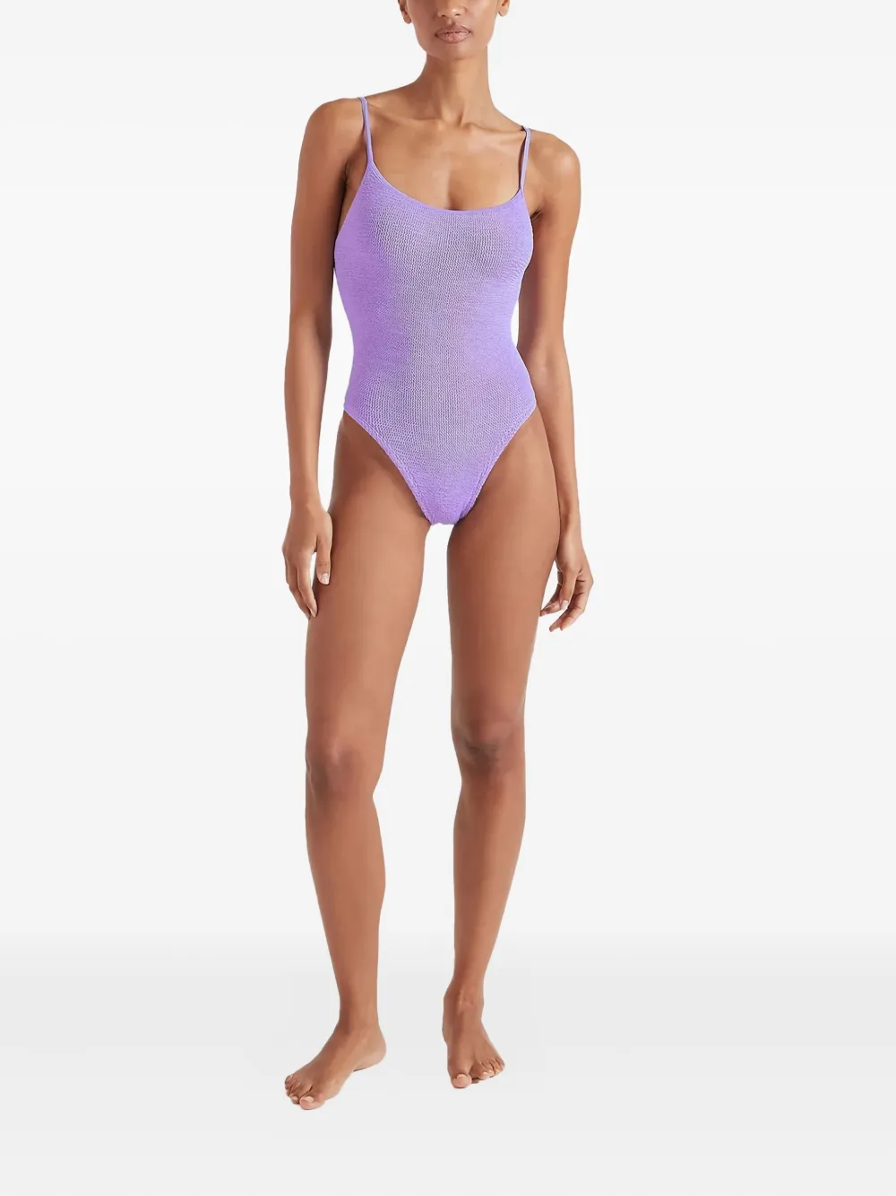 Hunza G Pamela spaghetti-strap swimsuit | One-Pieces | Image 2