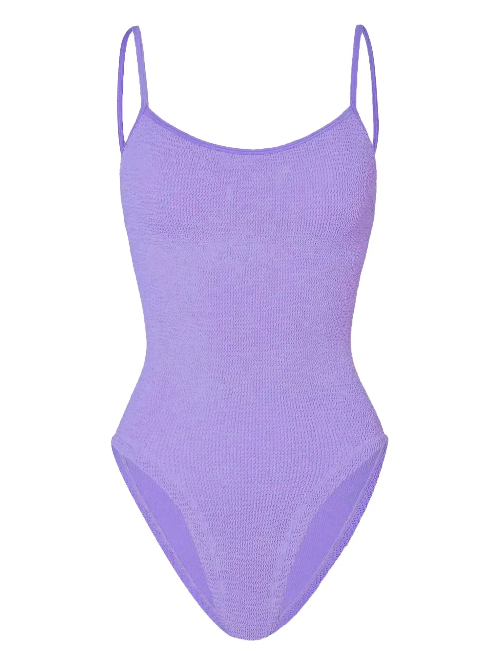 Hunza G Pamela spaghetti-strap swimsuit | Purple | Image 1