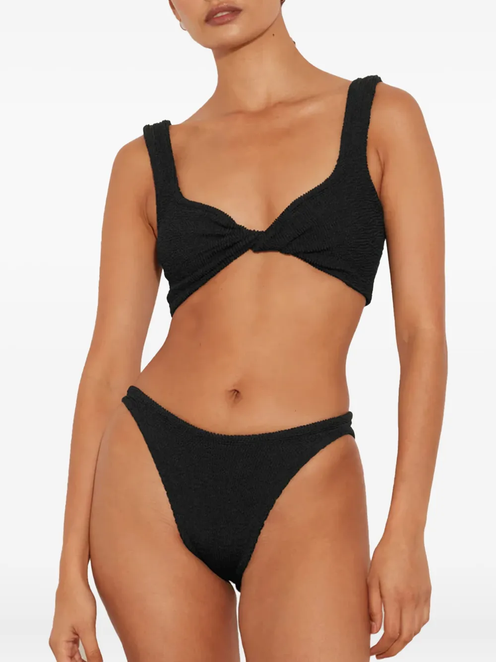 Hunza G Juno twist-detail bikini | Bikinis | Image 2