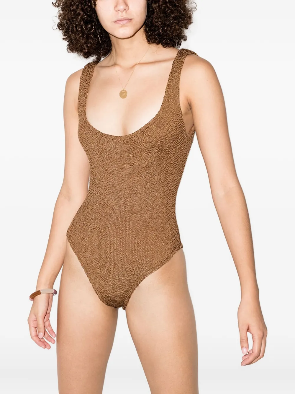 Hunza G square-neck swimsuit | One-Pieces | Image 2