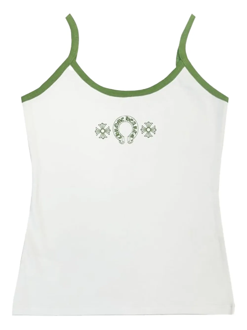 Chrome Hearts Horseshoe Logo tank top | White | Image 1