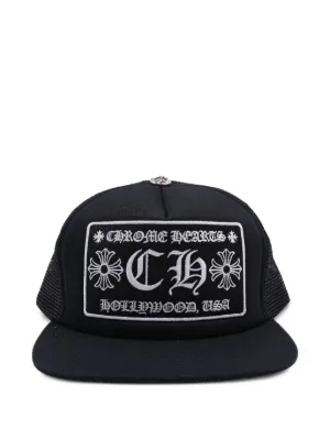 Chrome Hearts Aspen Exclusivee Trucker Cap | Black | FARFETCH