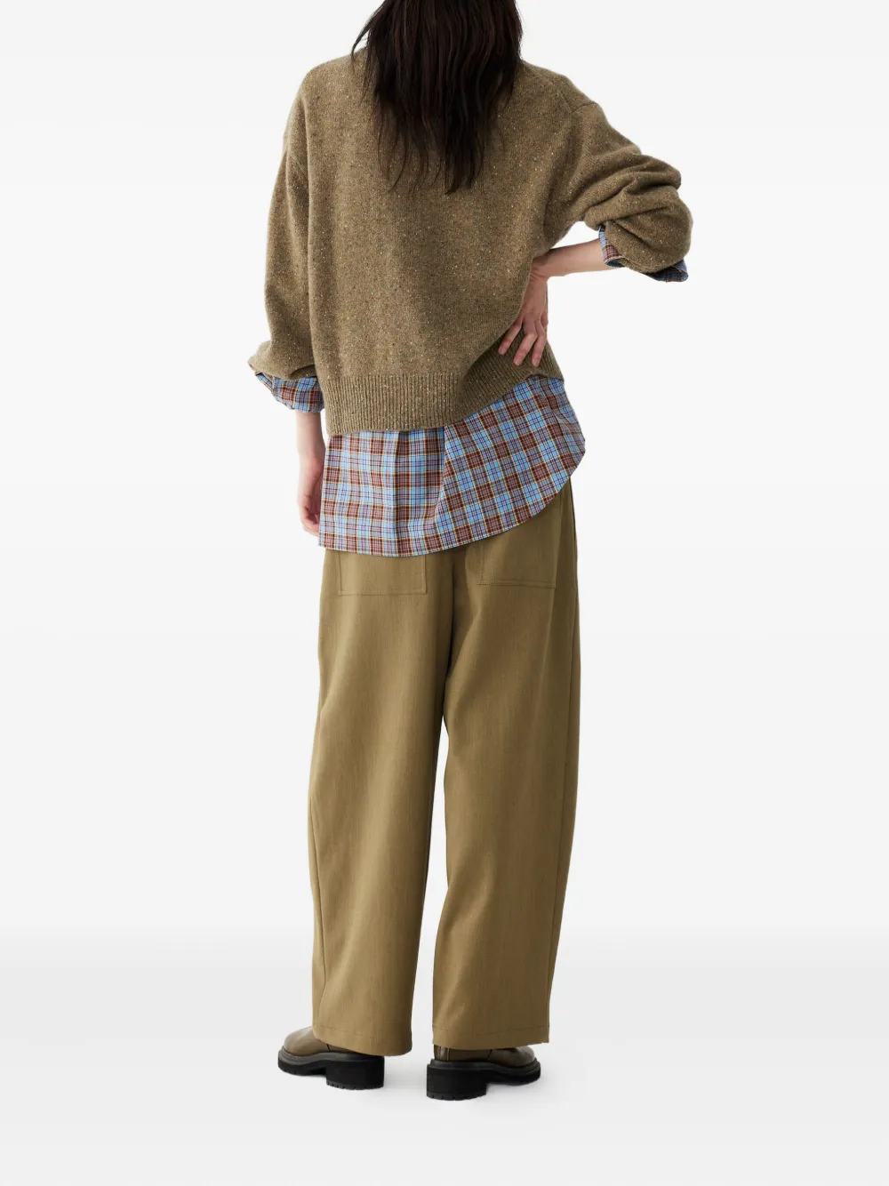 STUDIO TOMBOY patch-pocket speckled cardigan | Cardigans | Image 2