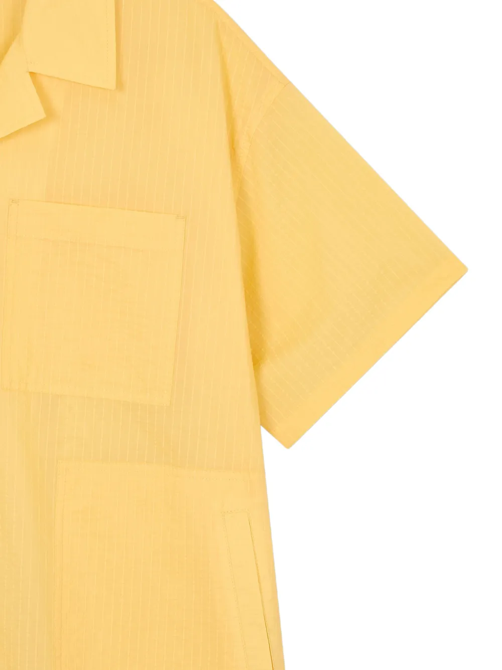 STUDIO TOMBOY Midi-jurk met opgestikte zak Geel