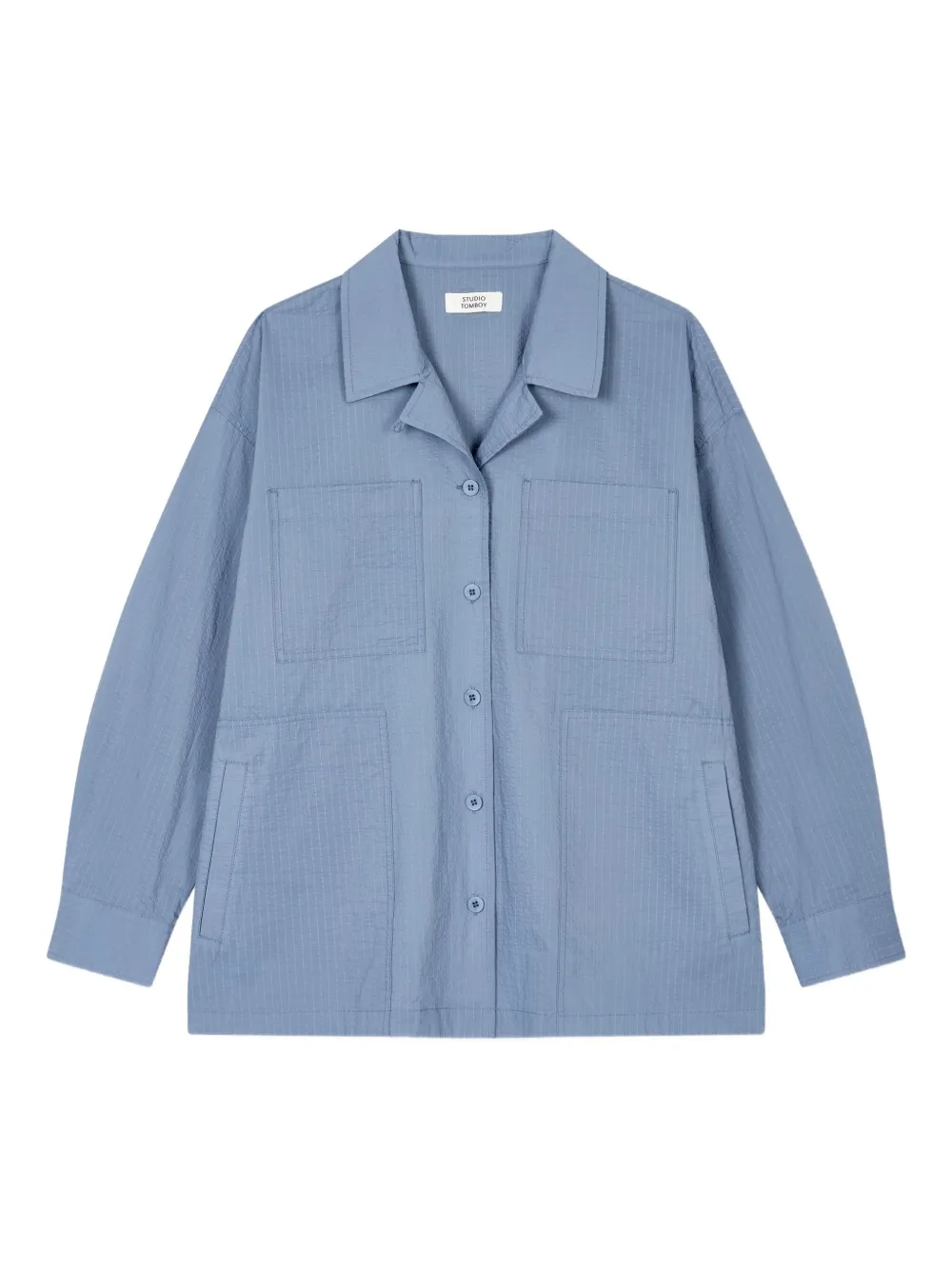 STUDIO TOMBOY ストライプ シャツ - SKY BLUE STUDIO TOMBOY ストライプ シャツ - SKY BLUE