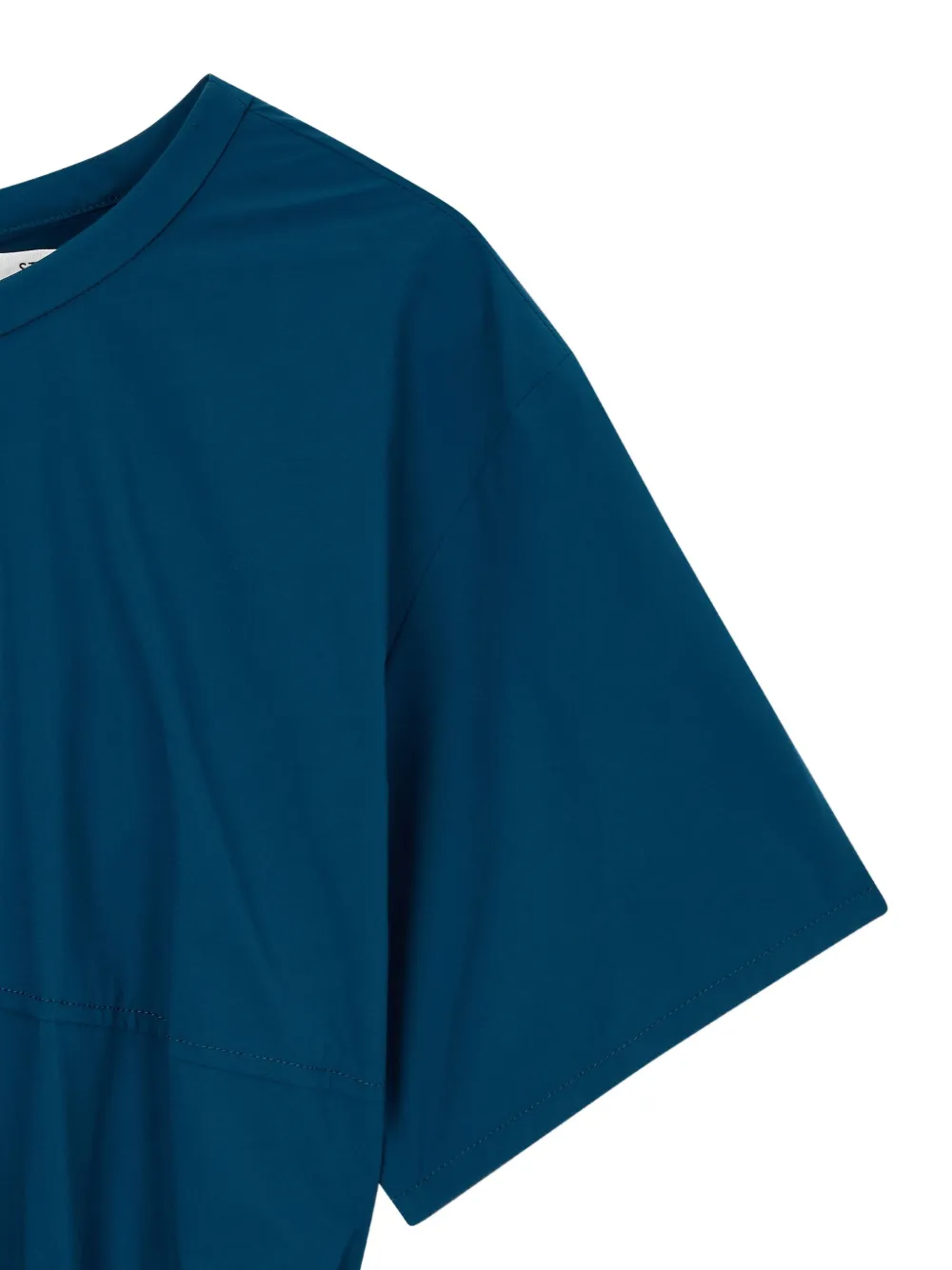 STUDIO TOMBOY Midi-jurk met ronde hals Blauw