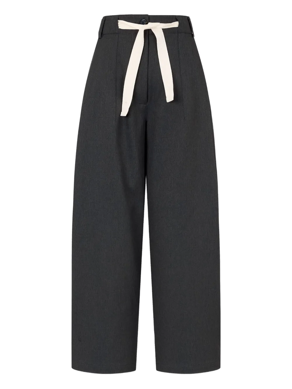 Studio Tomboy Drawstring Trousers In Gray