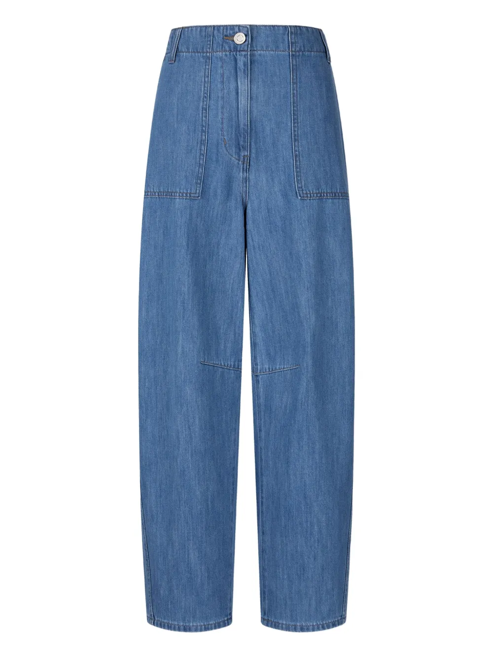 STUDIO TOMBOY patch-pocket denim trousers | Blue | Image 1