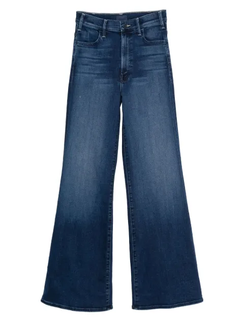 MOTHER The Hustler Roller Sneak wash-effect jeans