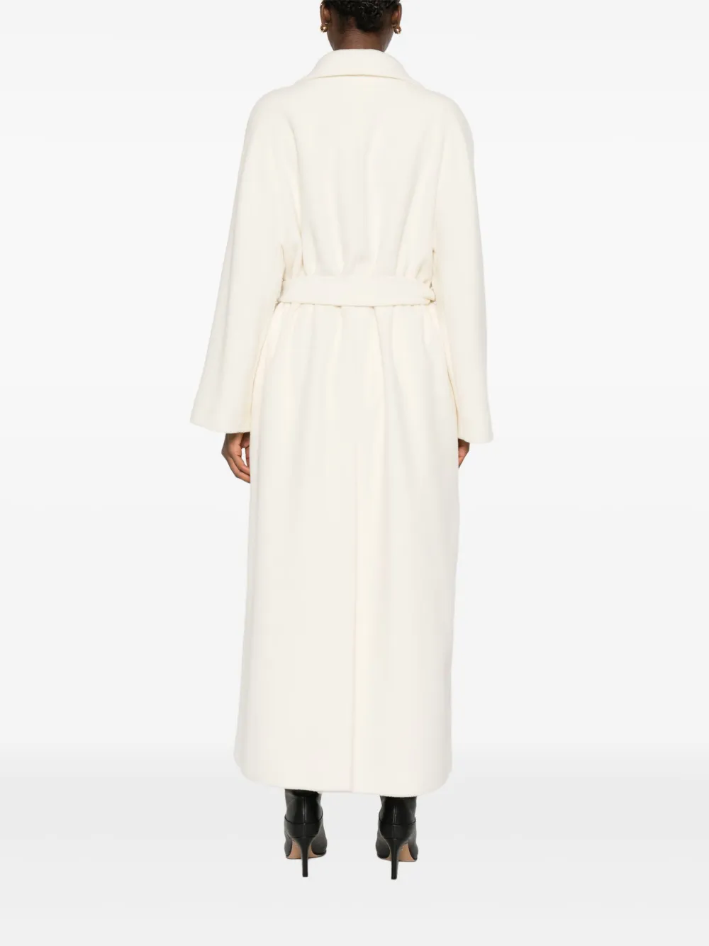 Tagliatore Trenchcoat met ceintuur Wit