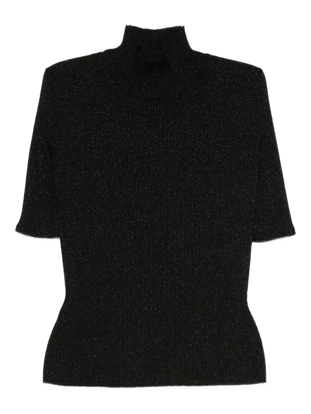 Missoni Turtleneck T-shirt In Black