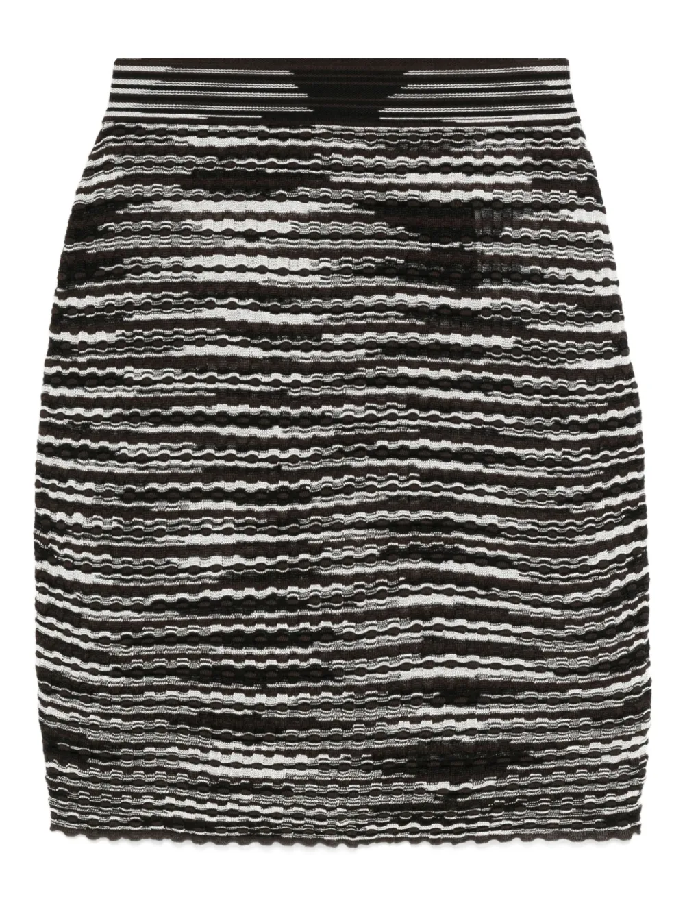 Missoni ストライプ リブスカート - ブラウン Missoni ストライプ リブスカート - ブラウン
