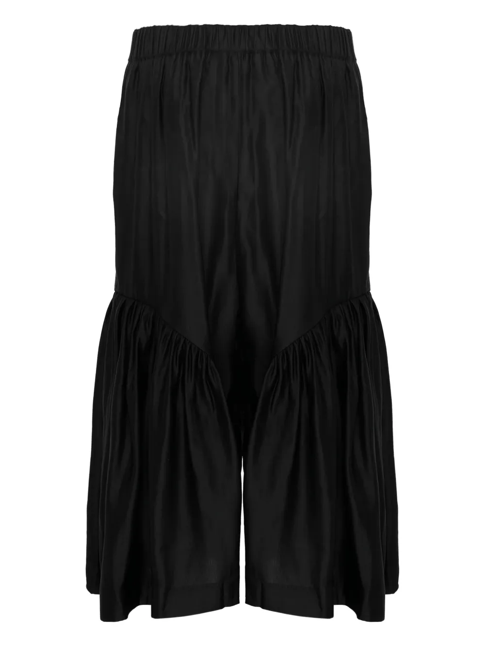 Renli Su ruffled trousers | Black | Image 1