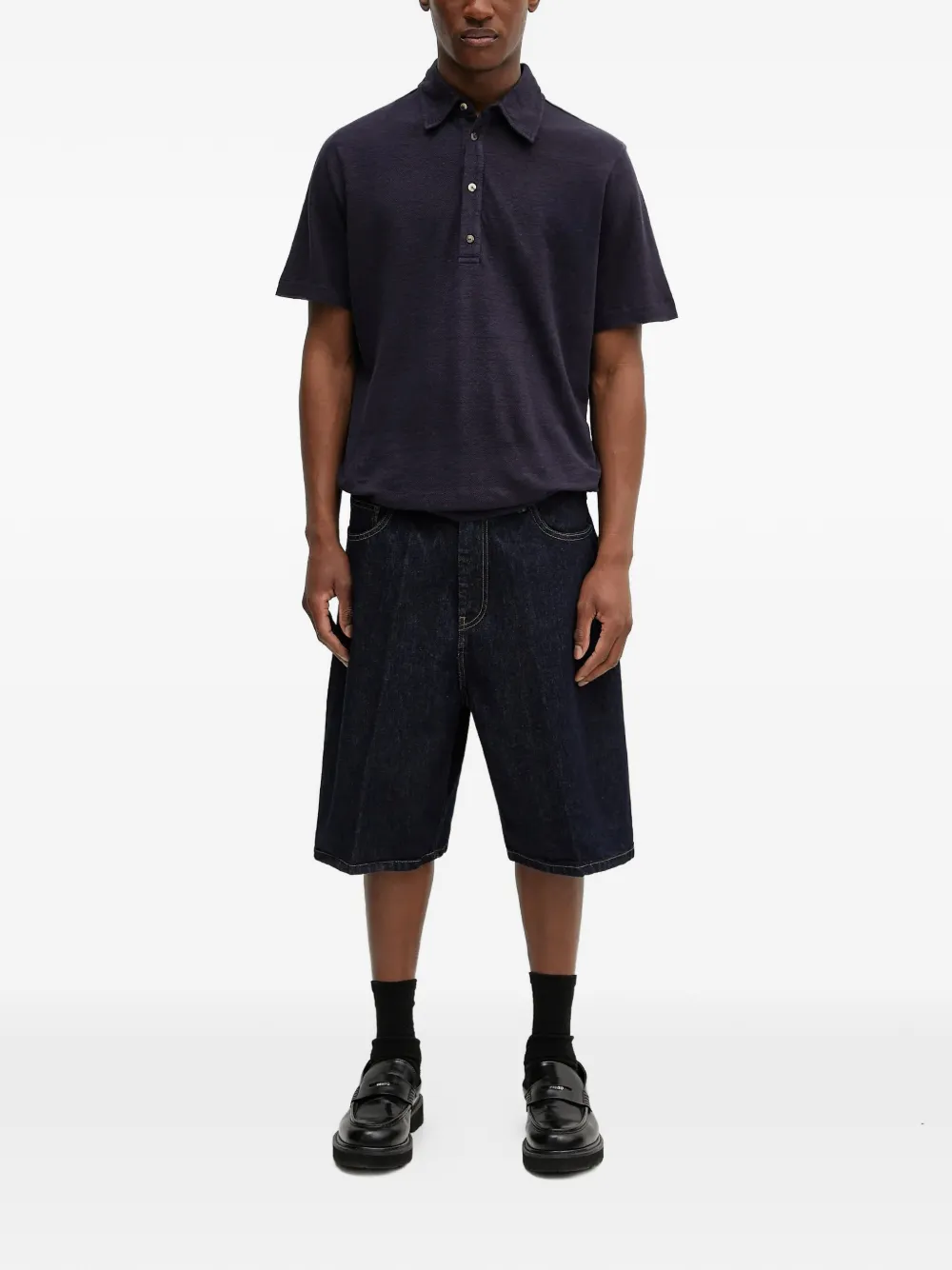 Carhartt WIP panelled pocket shorts | Denim Shorts | Image 2