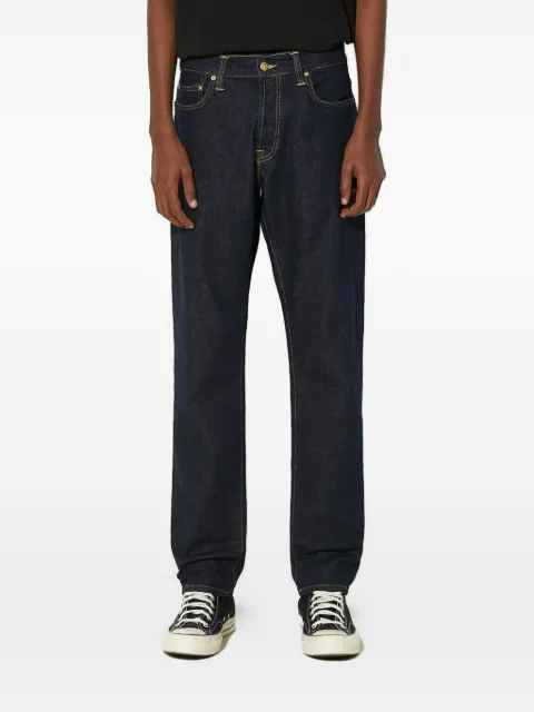 Carhartt WIP logo-patch jeans