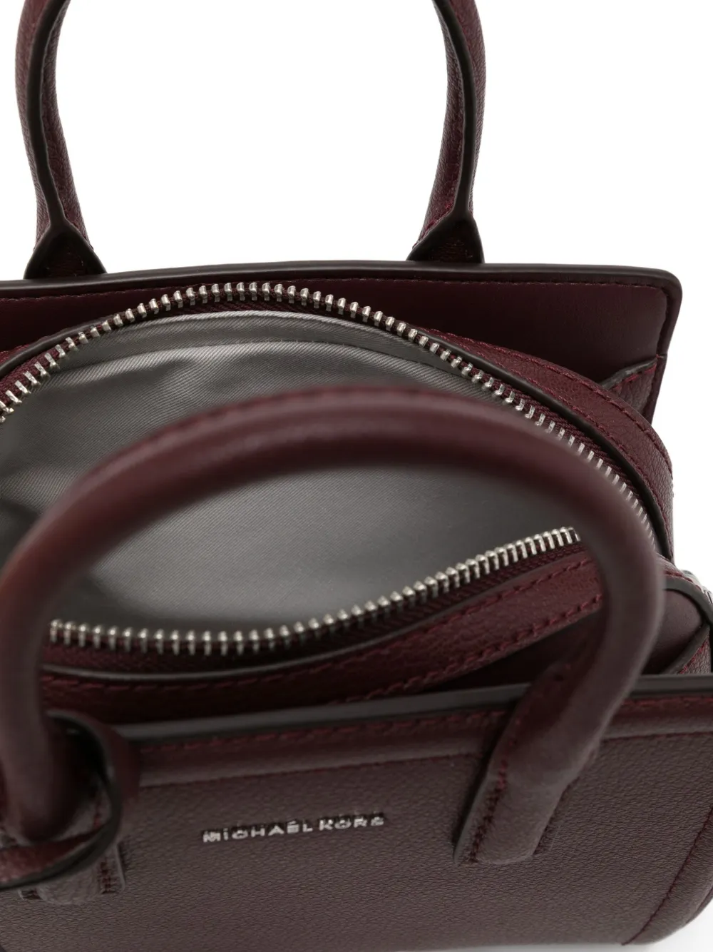 Michael Kors Laila Tote Bag In Burgundy