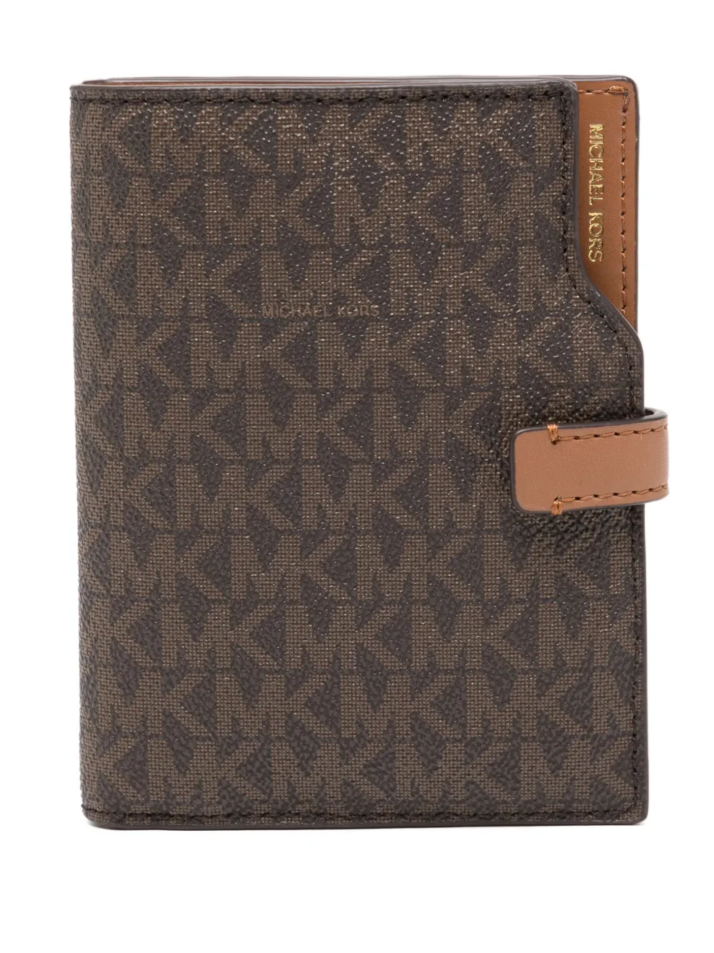 Michael Kors Jet Set passport wallet | Brown | Image 1