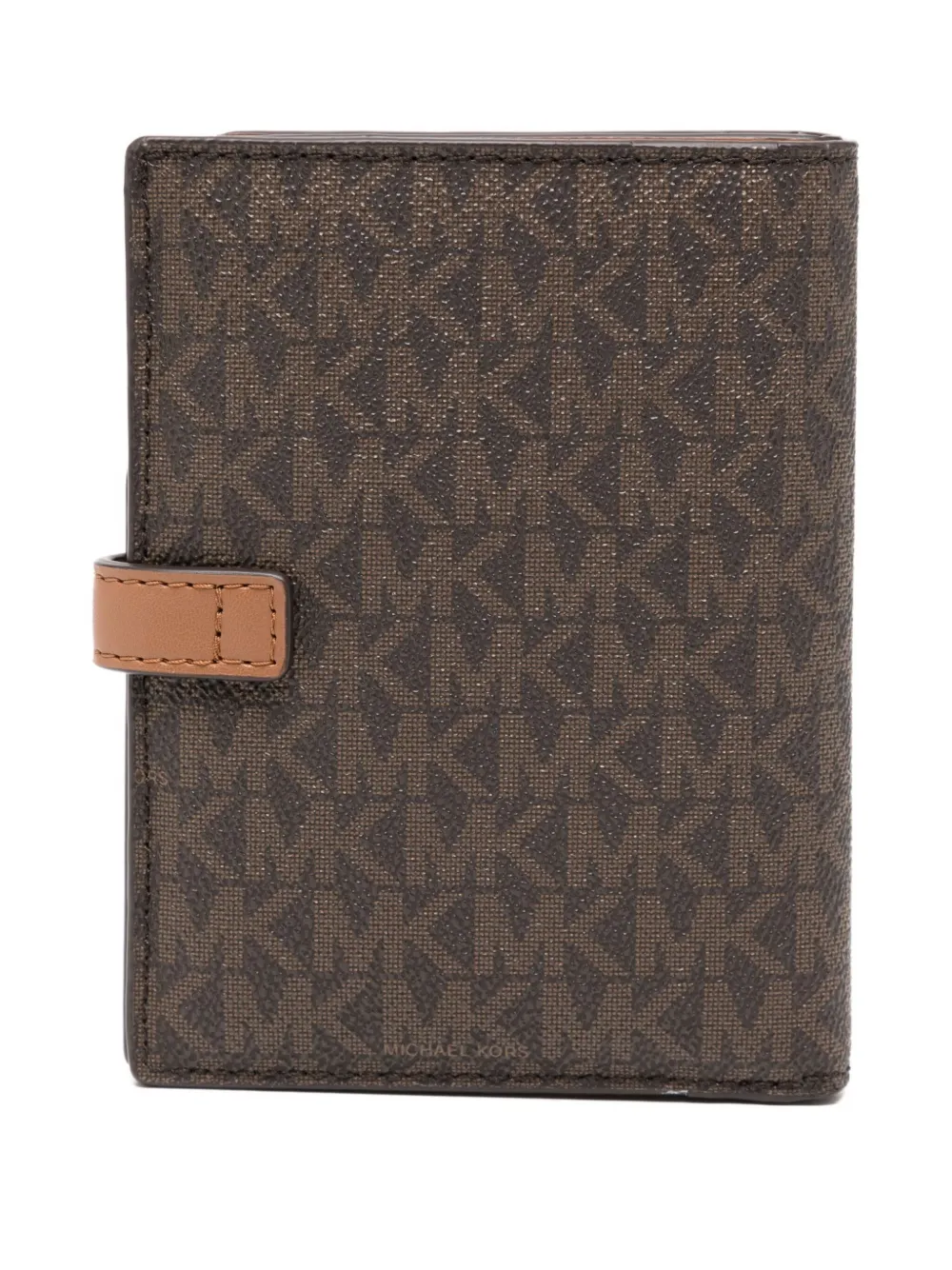 Michael Kors Jet Set paspoorthoes - Bruin