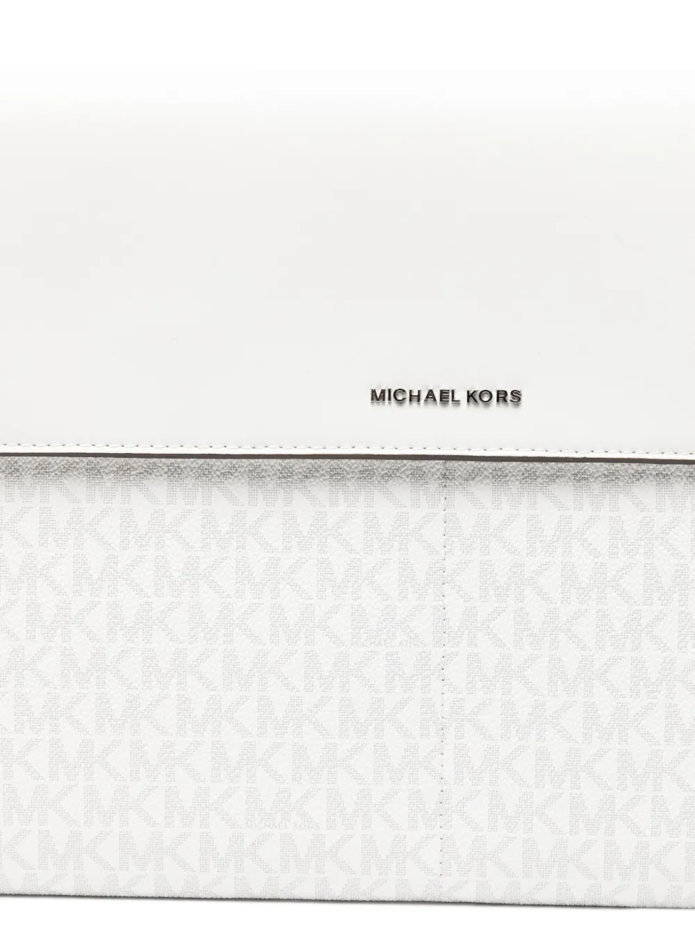 Michael Kors Laptoptas met kenmerkend logo Zwart