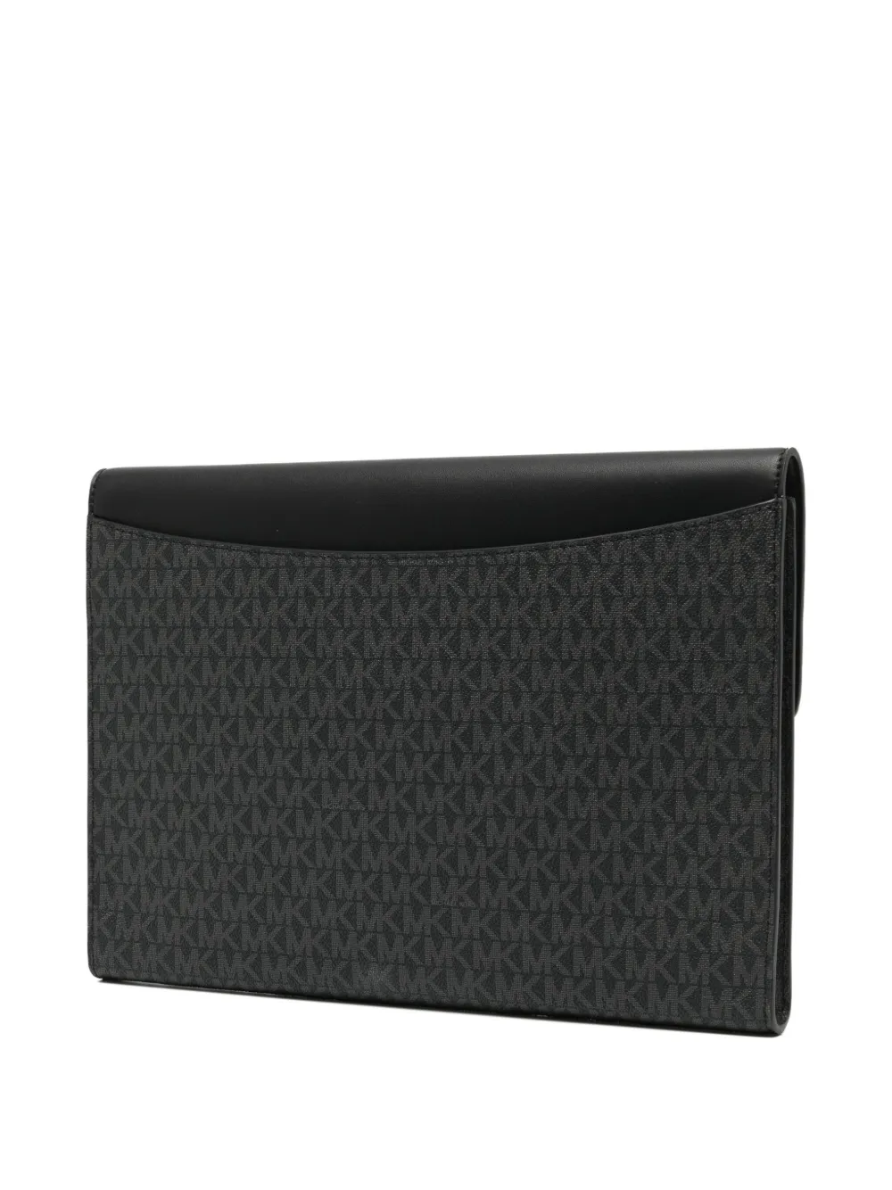 Michael Kors signature-logo laptop bag - Zwart