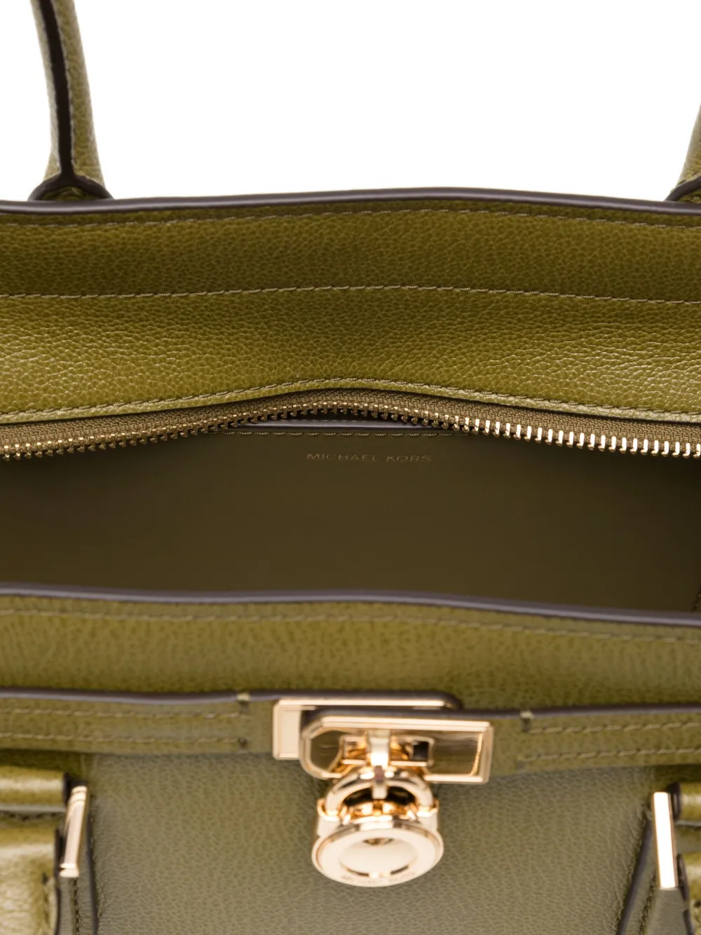 Michael Kors Hamilton shopper Groen