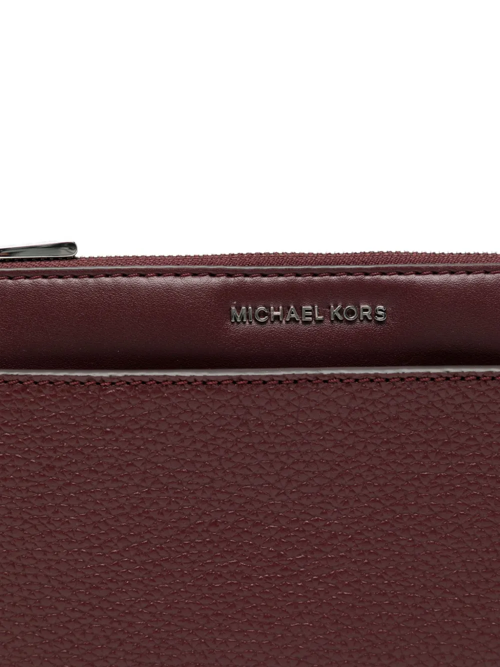 Michael Kors Jet Set medium schoudertas met bedel Rood