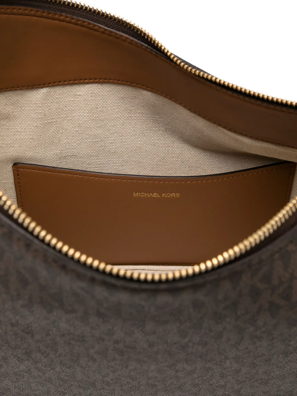 Michael Kors Medium Nolita schoudertas Bruin