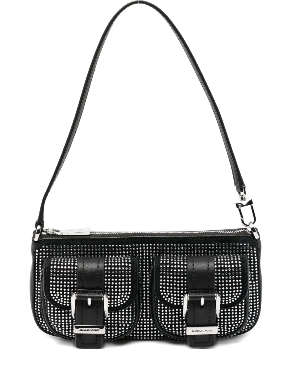 Michael Kors Versatile Shoulder Bag Adjustable Strap In Black