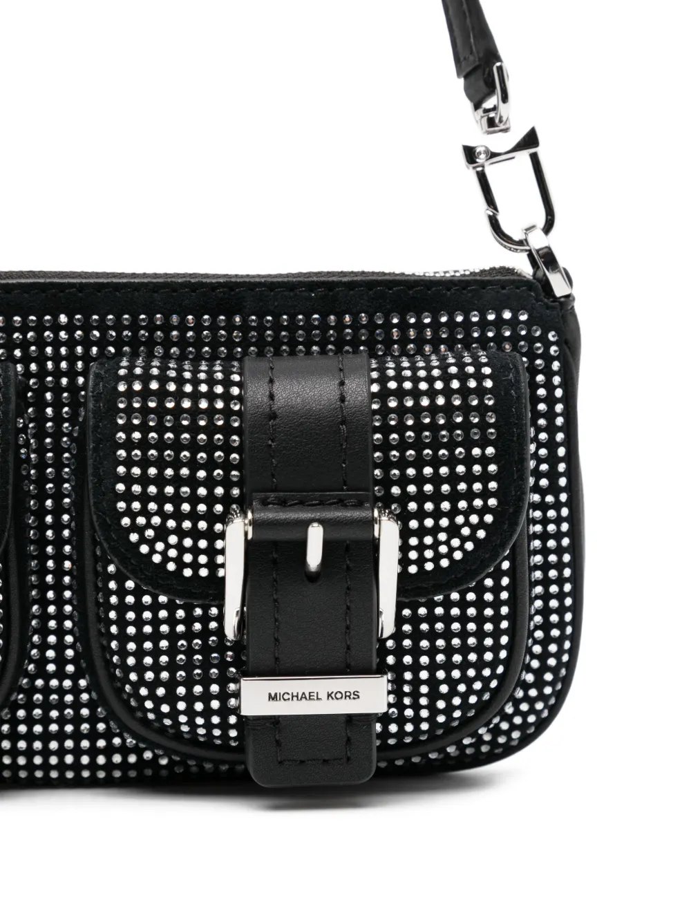 Michael Kors Zoe kleine schoudertas Zwart