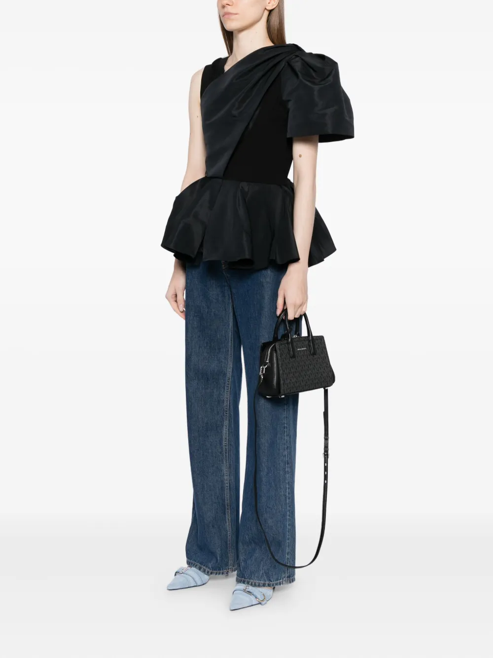 Michael Kors Laila shopper - Zwart