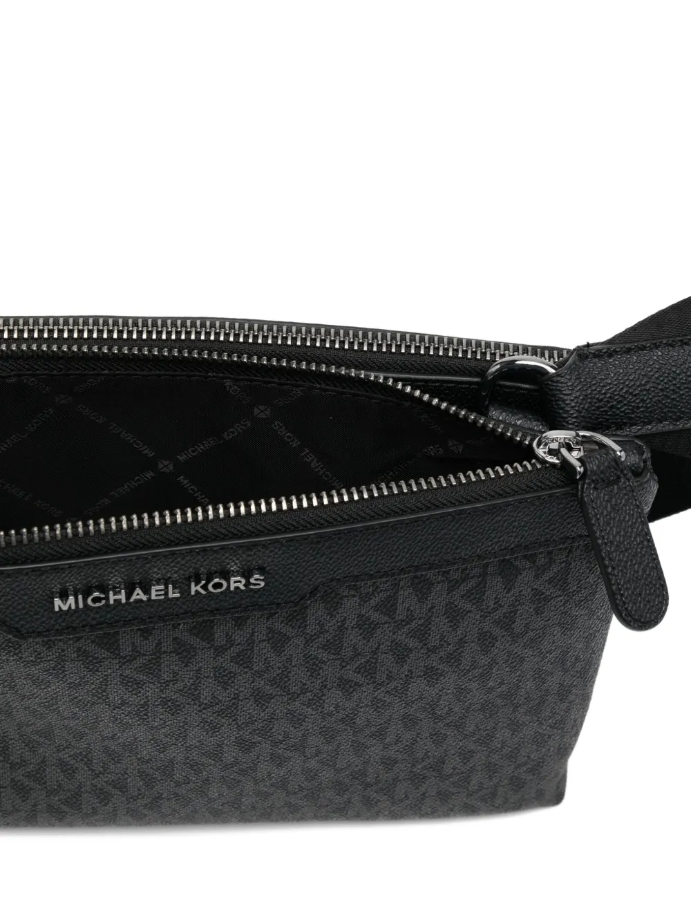 Michael Kors Rectangular Shape Shoulder Bag With Adjustable Strap In Black