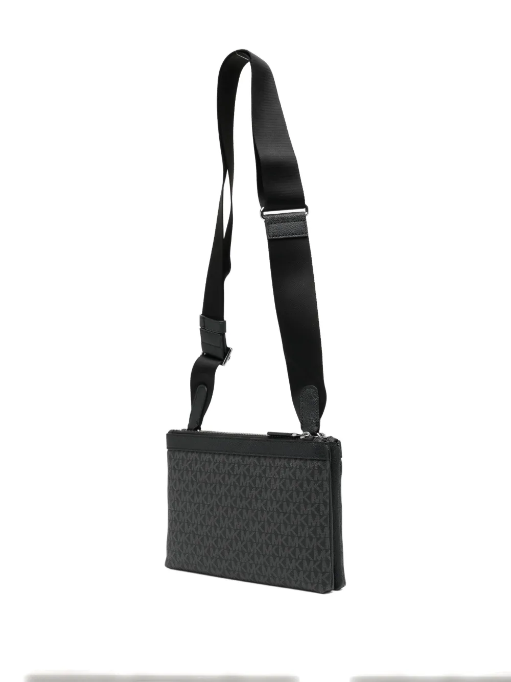 Michael Kors Hudson messengertas - Zwart