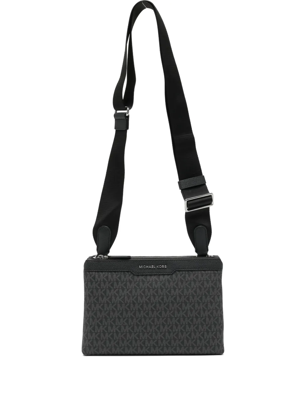 Michael Kors Rectangular Shape Shoulder Bag With Adjustable Strap In Black
