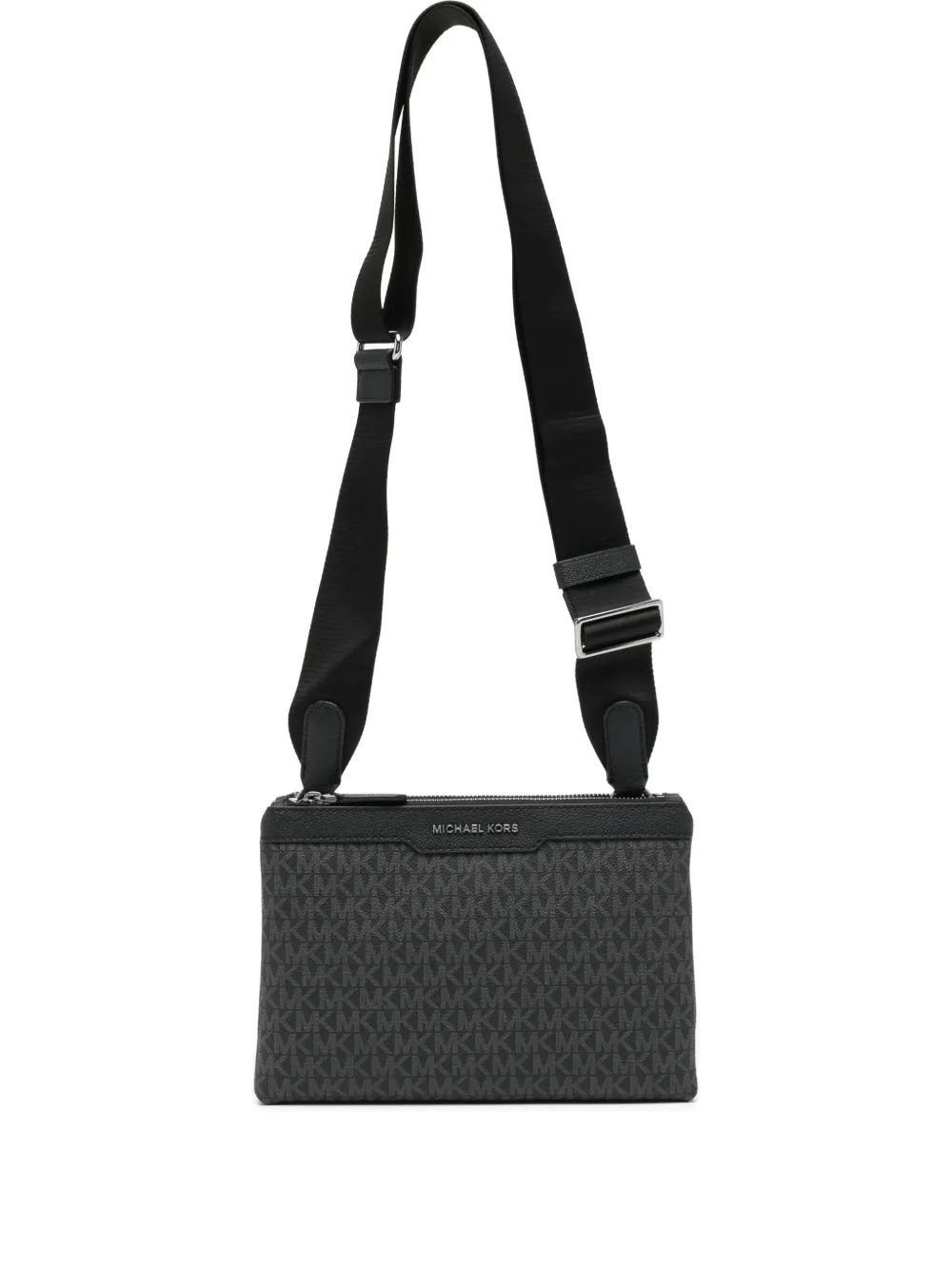 Michael Kors Hudson メッセンジャーバッグ - ブラック Michael Kors Hudson メッセンジャーバッグ - ブラック