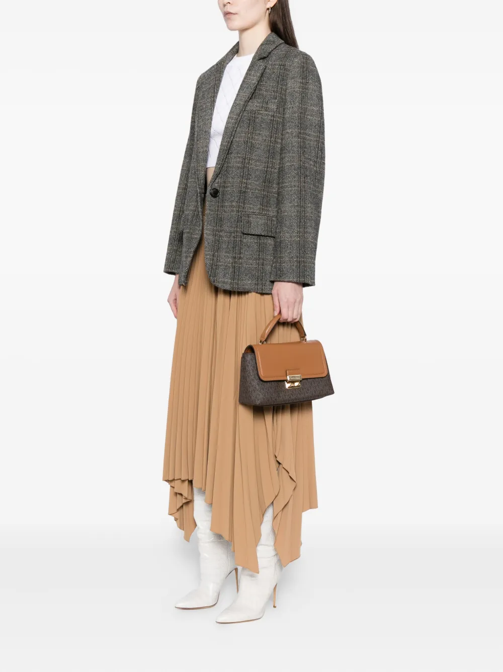 Michael Kors monogram-pattern crossbody bag | Image 2