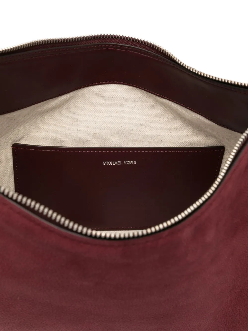 Michael Kors Medium Nolita Shoulder Bag In Red
