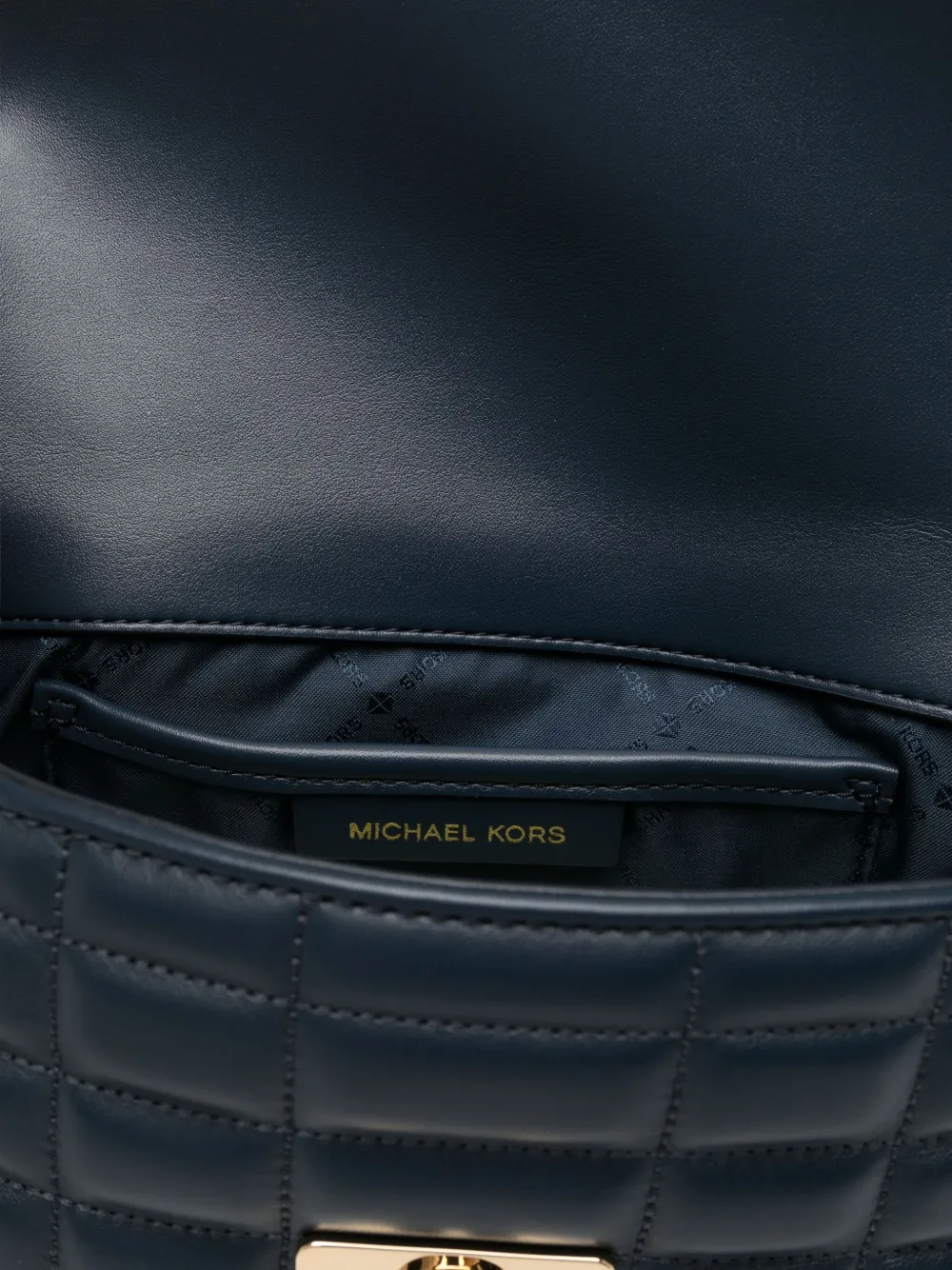 Michael Kors Tribeca medium gewatteerde shopper Blauw