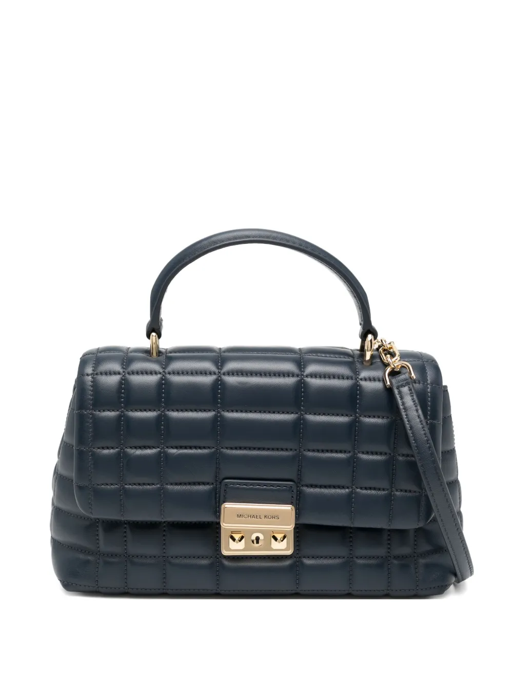 Michael Kors medium Tribeca quilted tote bag - ブルー Michael Kors medium Tribeca quilted tote bag - ブルー