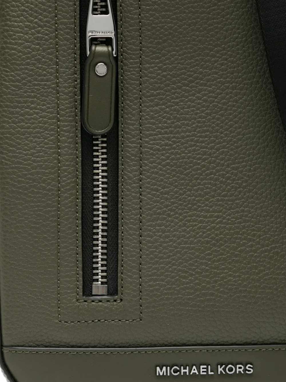 Michael Kors Hudson messengertas Groen