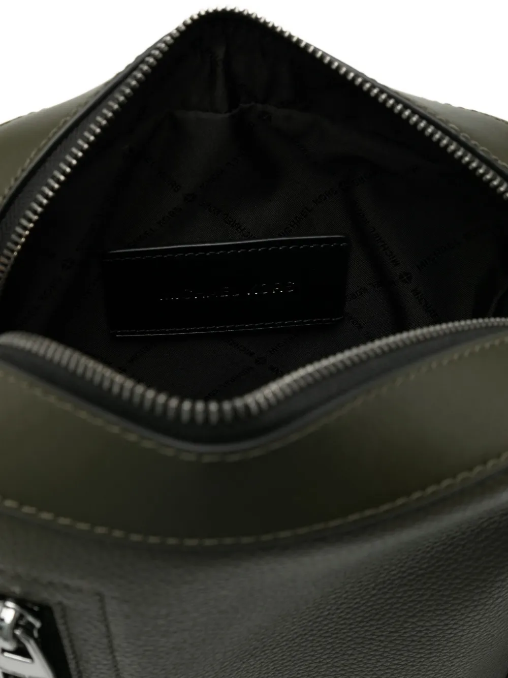 Michael Kors Hudson messengertas Groen