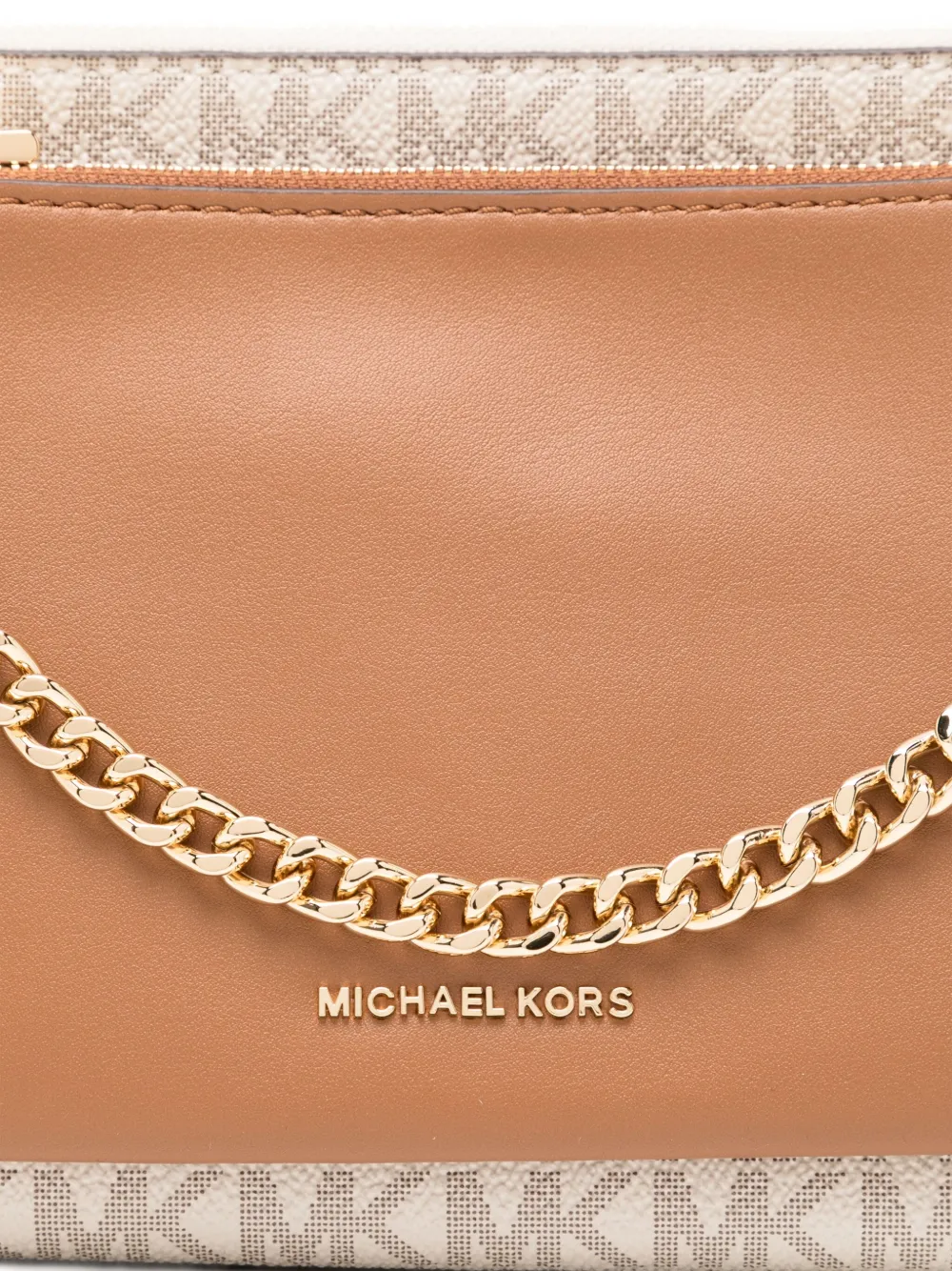 Michael Kors Jet Set crossbodytas Bruin