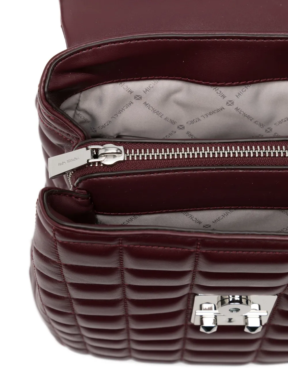 Michael Kors Kleine Tribeca rugzak Rood