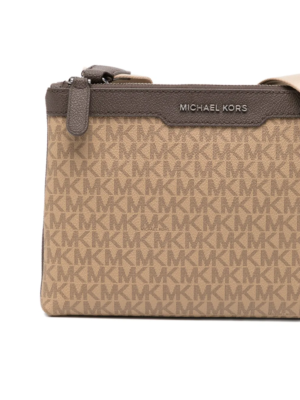Michael Kors Hudson messengertas Bruin