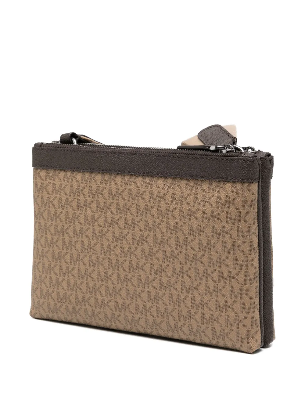 Michael Kors Hudson messengertas - Bruin