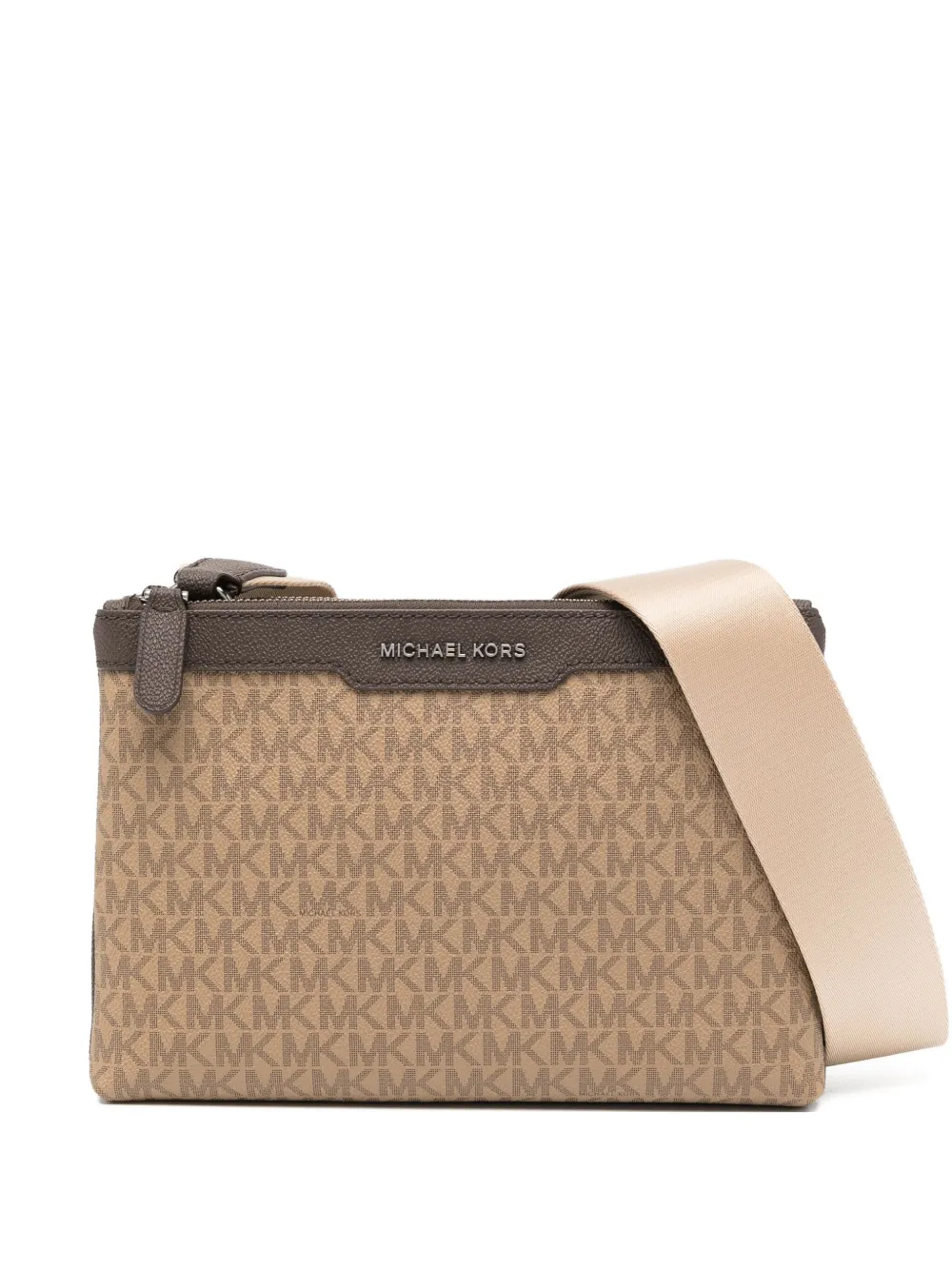 Michael Kors Hudson メッセンジャーバッグ - ブラウン Michael Kors Hudson メッセンジャーバッグ - ブラウン