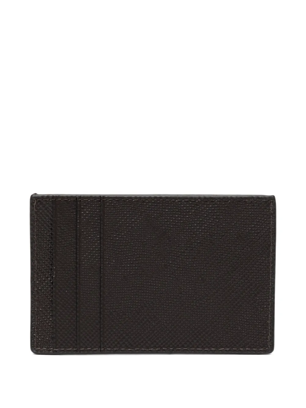 Michael Kors Edison Saffiano Cardholder In Black