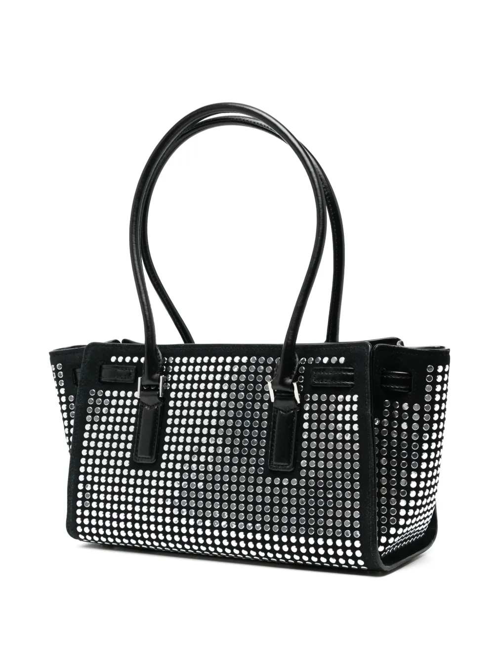 Michael Kors Kleine Hamilton Moderne schoudertas Zwart